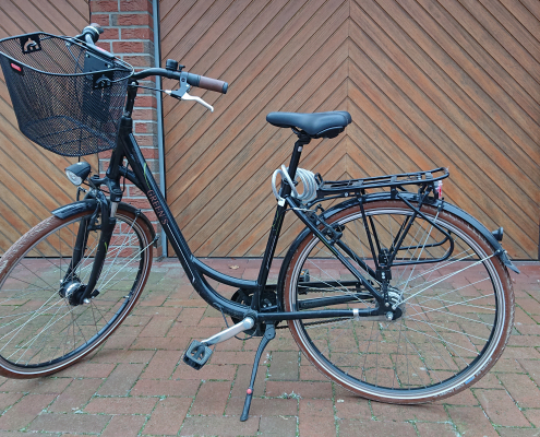 Mietfahrrad 1 gegen Gebühr